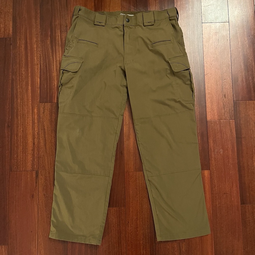 511 Tactical Pants Men 38x30 Cargo Double Knee Ripstop Outdoor Hike Utility Read